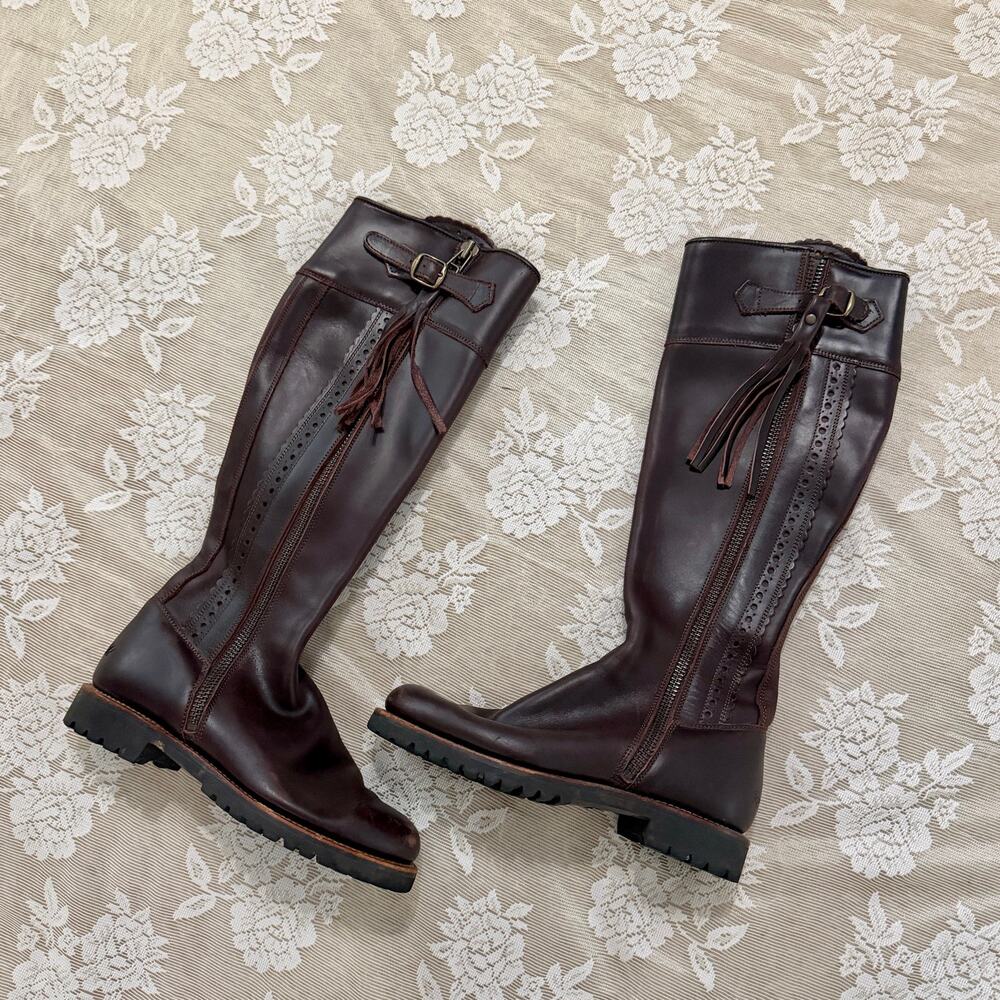 Really Wild Leather Tall Riding Boots Size EU 39 / US 8–8.5